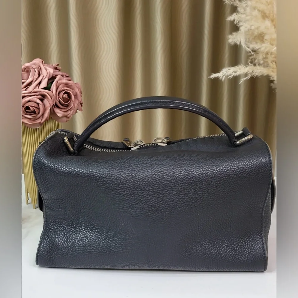FENDI LEATHER SALLERIA HANDBAG 2WAY BAG